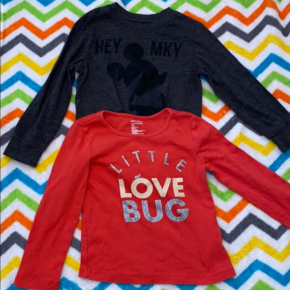2 toddler tops